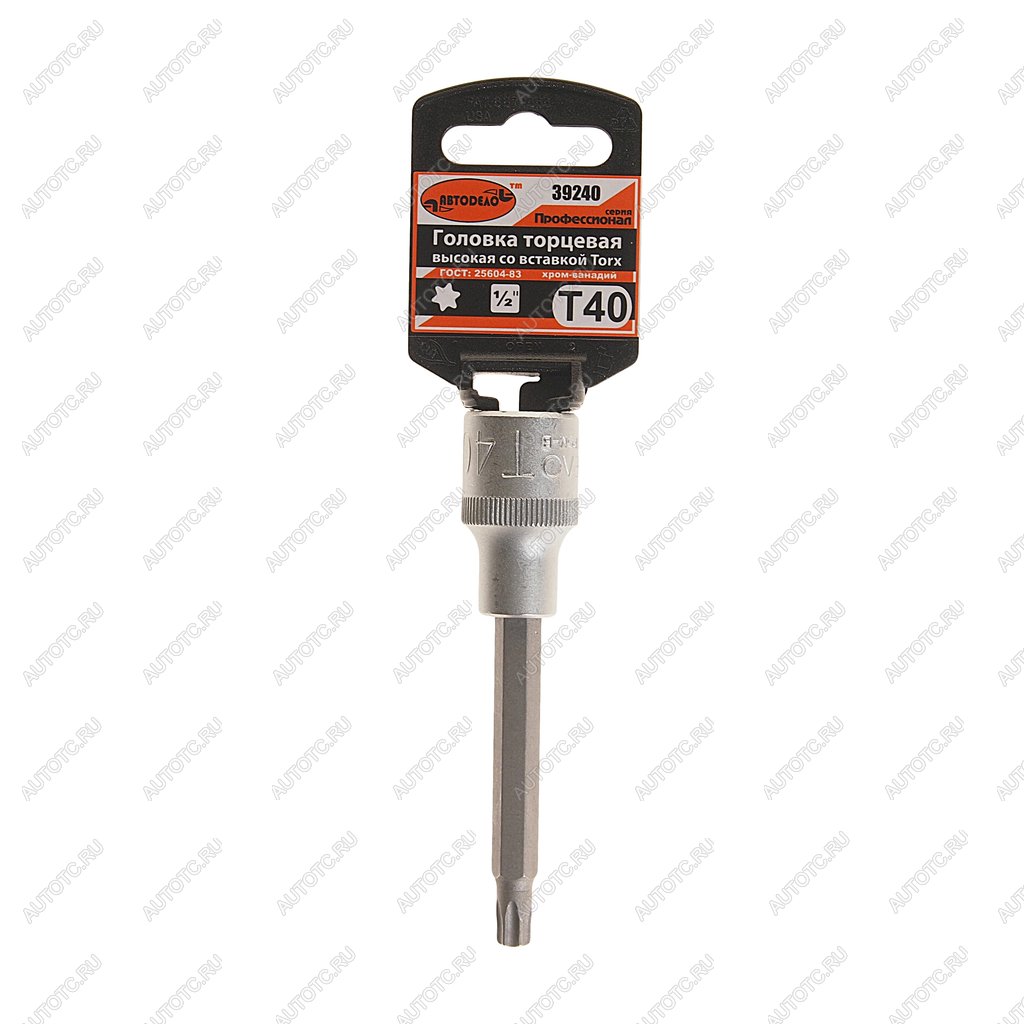 299 р. Бита-головка 12 TORX T40х100мм АВТОДЕЛО АВТОДЕЛО 39240  с доставкой в г. Кемерово