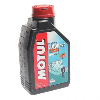 1 499 р. Масло моторное для 4-х тактных двигателей лодок OUTBOARD Tech 4T 10W40 псинт.1л MOTUL MOTUL 106397  с доставкой в г. Кемерово. Увеличить фотографию 1