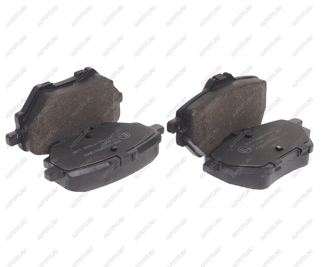 2 199 р. Колодки тормозные CITROEN C4 (13-) задние (4шт.) EUROREPAR EUROREPAR 1619790880  с доставкой в г. Кемерово