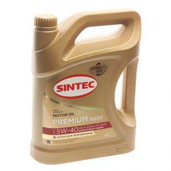 2 669 р. Масло моторное Premium 9000 A3B4 5W40 синт.4л SINTEC SINTEC 600107  с доставкой в г. Кемерово. Увеличить фотографию 1