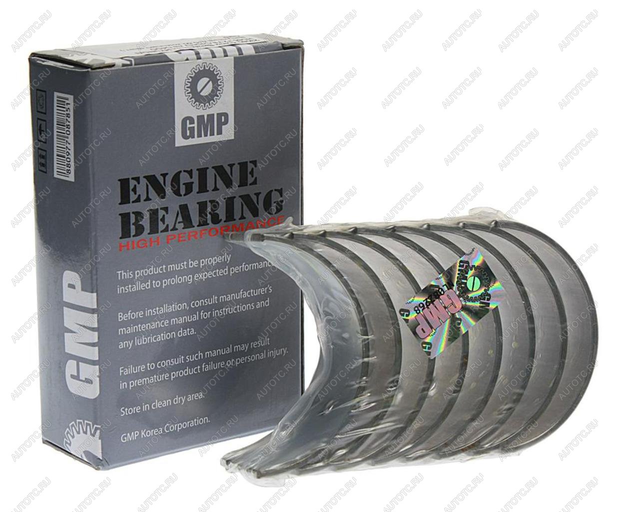 1 339 р. Вкладыши HYUNDAI HD65,72,78,County дв.D4DD шатунные d+0.50 комплект (8шт.) GMP GMP 23060-45932  с доставкой в г. Кемерово