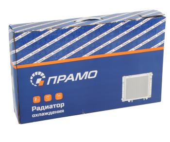 3 789 р. Радиатор ВАЗ-2170 алюминиевый 2-х рядный сборный ПРАМО ПРАМО лр2170-1301012-51-сб  с доставкой в г. Кемерово. Увеличить фотографию 7