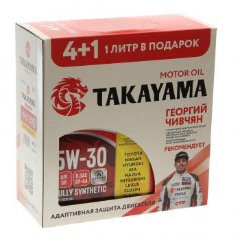 2 659 р. Масло моторное Adaptec SPGF-6A 5W30 синт.4+1л TAKAYAMA TAKAYAMA 101942  с доставкой в г. Кемерово. Увеличить фотографию 2