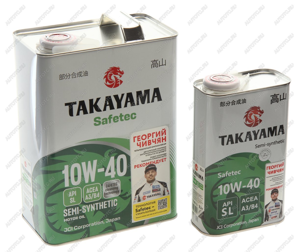 2 249 р. Масло моторное Safetec A3B4 10W40 псинт.4+1л TAKAYAMA TAKAYAMA 605621  с доставкой в г. Кемерово