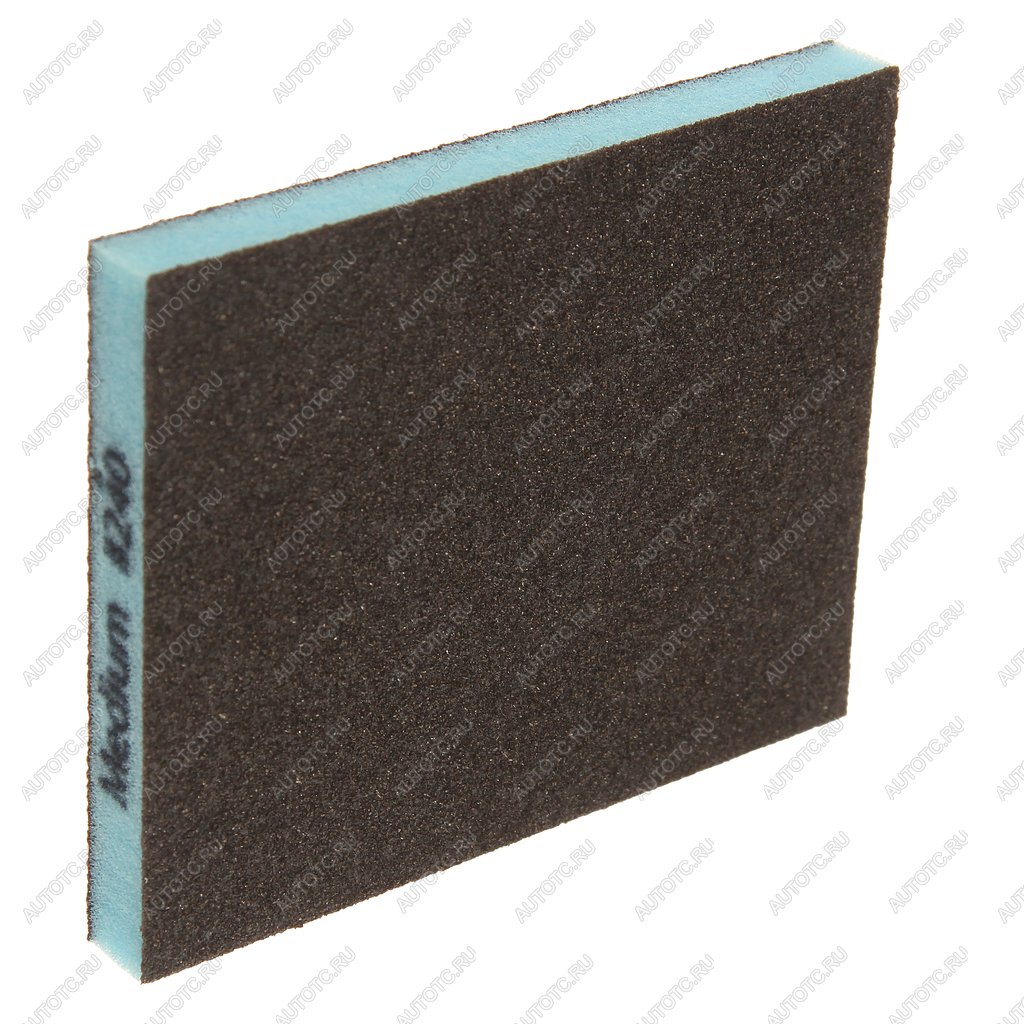 71 р. Губка шлифовальная MEDIUM двусторонняя синяя (120ммх98ммх13мм) Sponge Blue TORNADO TORNADO 2010.м  с доставкой в г. Кемерово