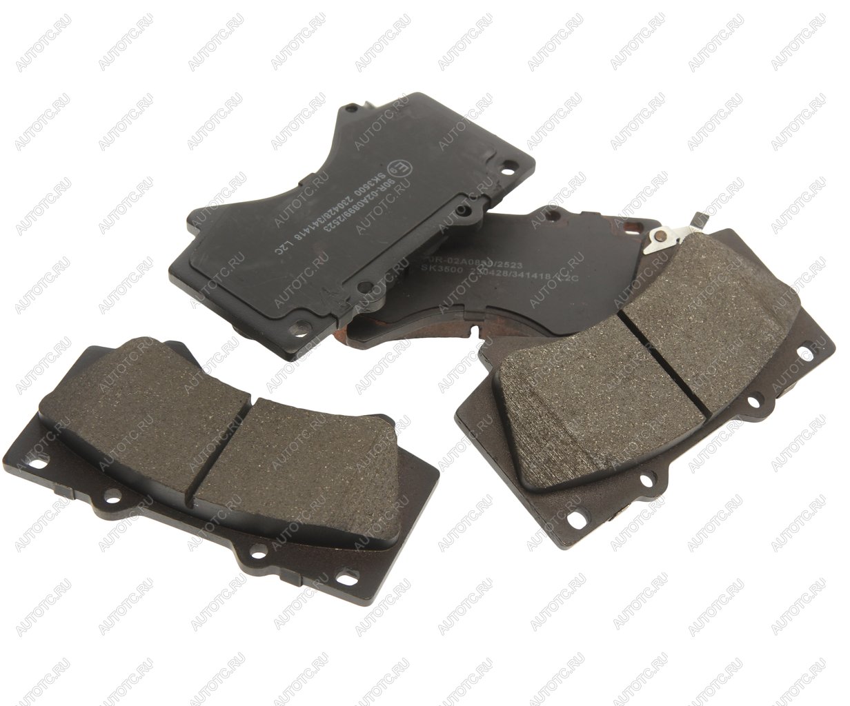 2 279 р. Колодки тормозные MITSUBISHI Pajero 4 (07-) TOYOTA Land Cruiser Prado (03-) передние (4шт.) LPR LPR 05p1418  с доставкой в г. Кемерово