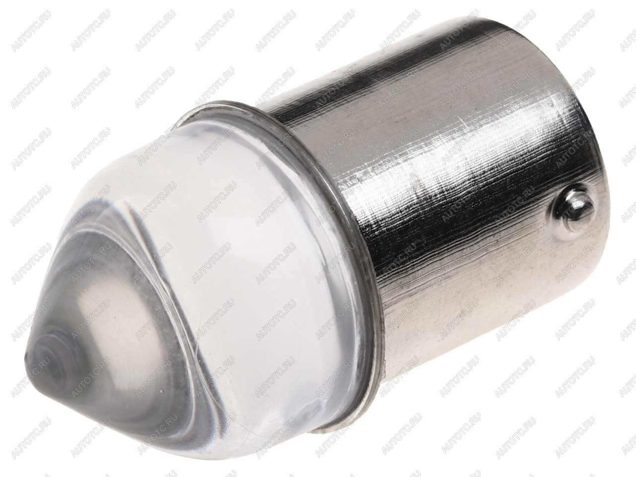 81 р. Лампа светодиодная 12V R5W BA15s конус прозрачная линза LED 9 SMD 3030 White MISTAR MISTAR mis-132159  с доставкой в г. Кемерово
