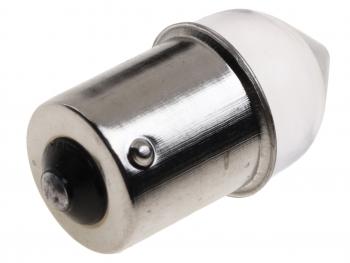 81 р. Лампа светодиодная 12V R5W BA15s конус прозрачная линза LED 9 SMD 3030 White MISTAR MISTAR mis-132159  с доставкой в г. Кемерово. Увеличить фотографию 2
