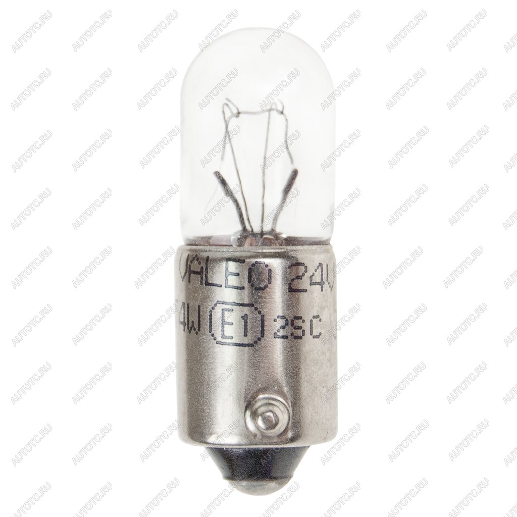 27 р. Лампа 24V T4W BA9s вибростойкая (1шт.) VALEO VALEO 032963  с доставкой в г. Кемерово