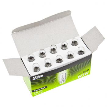 25 р. Лампа 24V W3W W2.1x9.5d (1шт.) Essential VALEO VALEO 032955  с доставкой в г. Кемерово. Увеличить фотографию 3