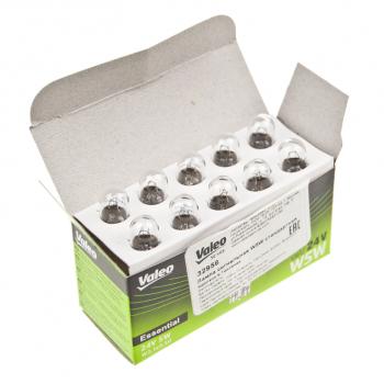 22 р. Лампа 24V W5W T10 W2.1x9.5d (1шт.) Essential VALEO VALEO 032956  с доставкой в г. Кемерово. Увеличить фотографию 2