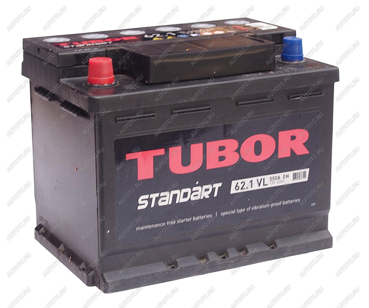 9 499 р. Аккумулятор TUBOR Standart 62Ач TUBOR 6ст62(1)  с доставкой в г. Кемерово