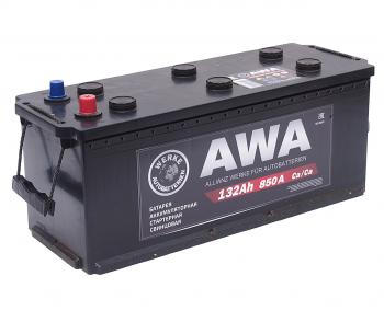 16 249 р. Аккумулятор AWA 132Ач AWA 6ст132(4)  с доставкой в г. Кемерово. Увеличить фотографию 1