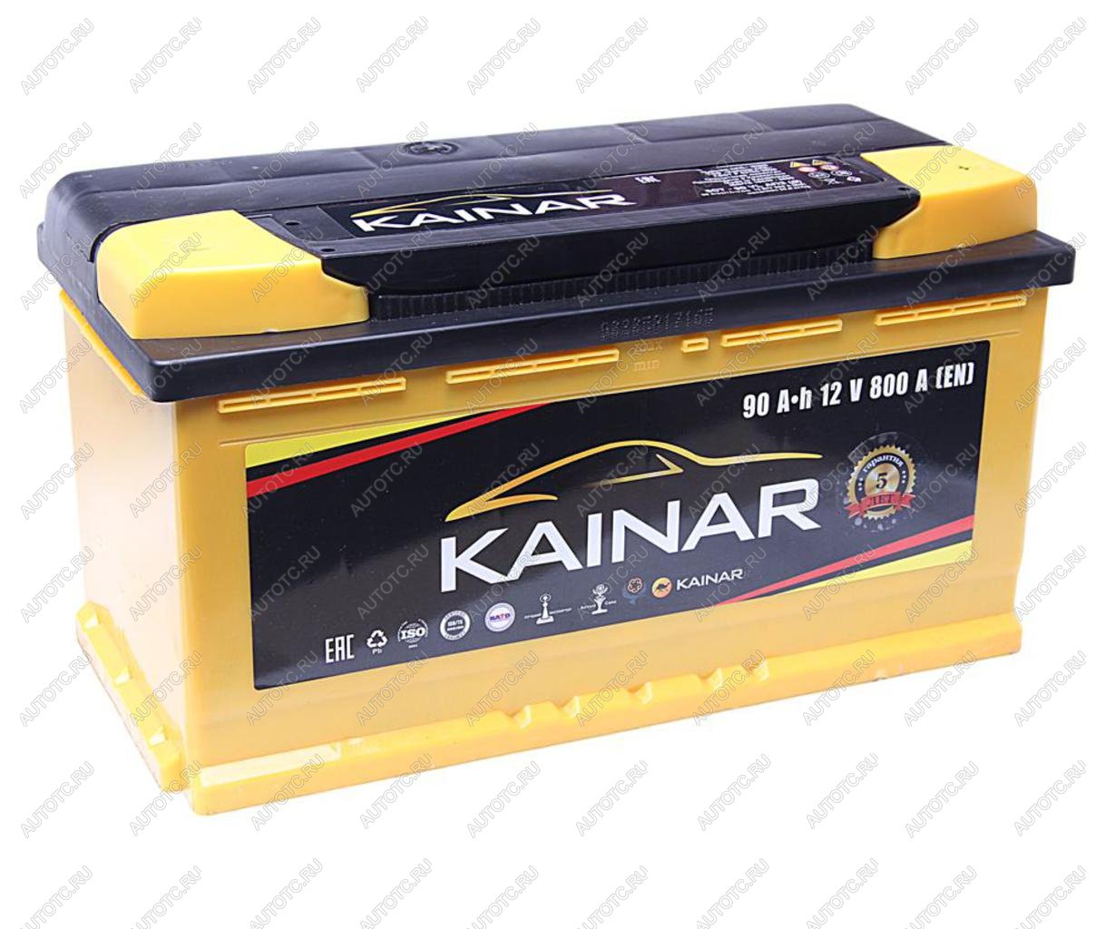 10 999 р. Аккумулятор KAINAR 90Ач обратная полярность KAINAR 6ст90(0)  с доставкой в г. Кемерово