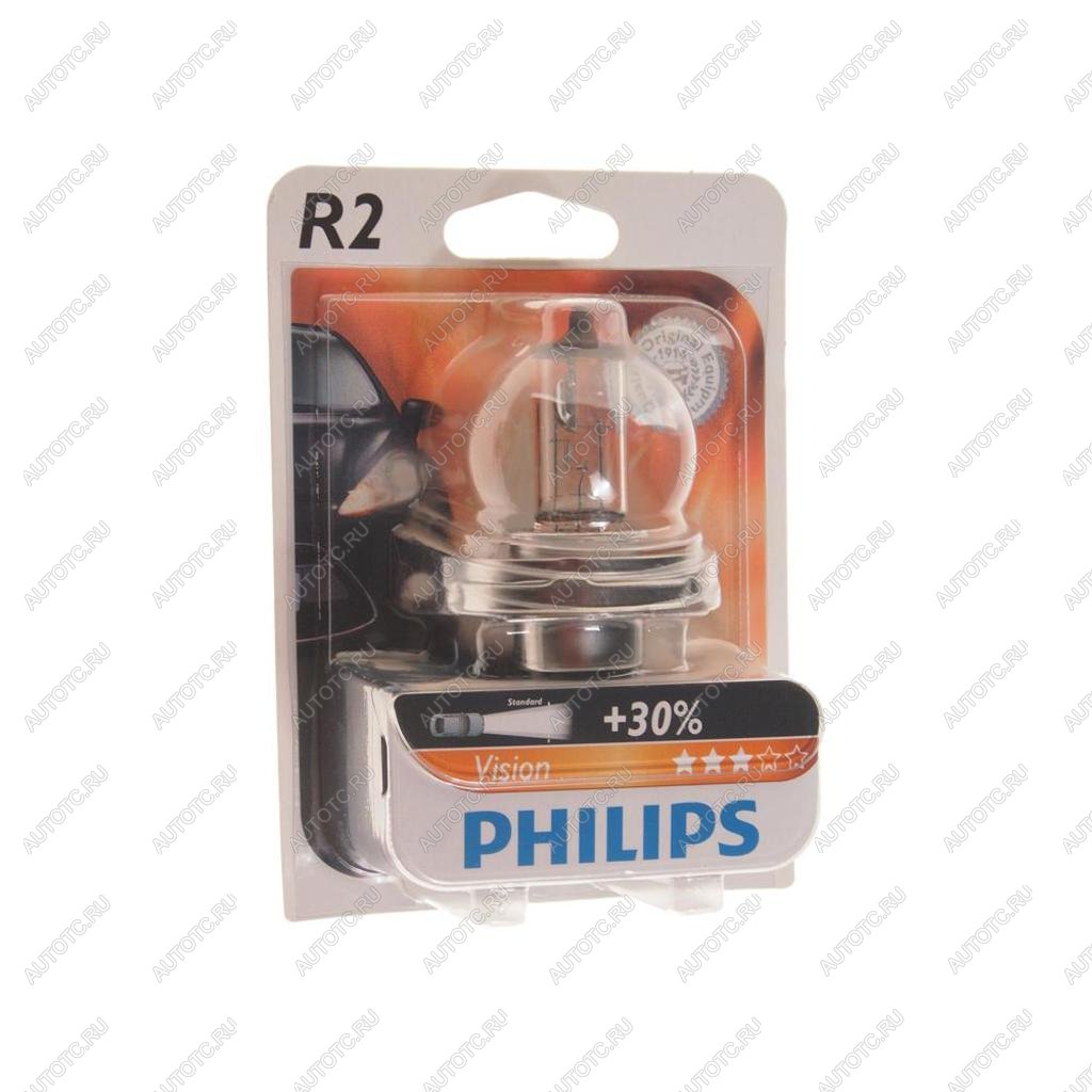 282 р. Лампа 12V R2 4540W P45t блистер (1шт.) PHILIPS PHILIPS 12475b1  с доставкой в г. Кемерово