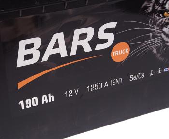 20 749 р. Аккумулятор BARS 190Ач обратная полярность BARS 6ст190(3)  с доставкой в г. Кемерово. Увеличить фотографию 2