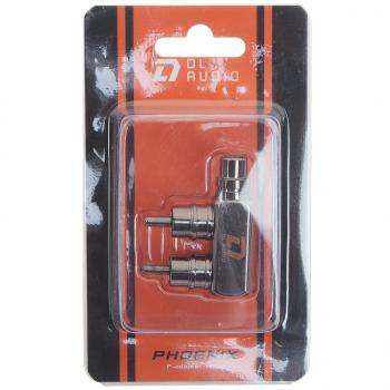 389 р. Переходник RCA-2RCA DL AUDIO DL AUDIO phoenix adapter 1f2m  с доставкой в г. Кемерово. Увеличить фотографию 2