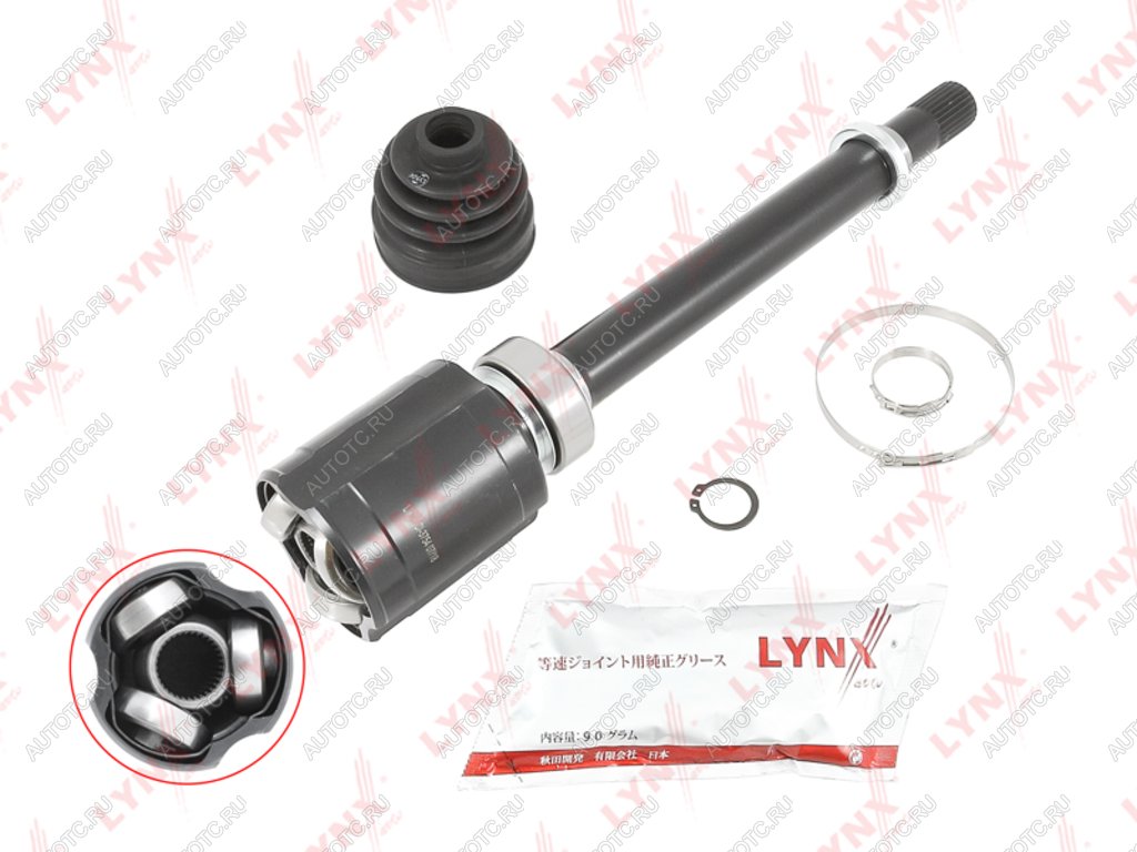 8 999 р. ШРУС внутренний NISSAN Qashqai (08-14) правый LYNX LYNX ci3754  с доставкой в г. Кемерово
