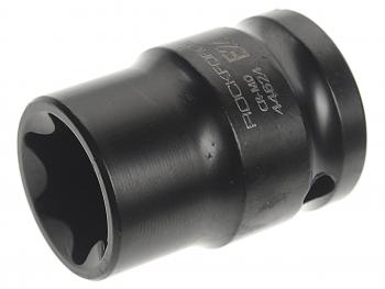 193 р. Головка торцевая 12 TORX E24 ударная ROCKFORCE ROCKFORCE rf-44624  с доставкой в г. Кемерово. Увеличить фотографию 1