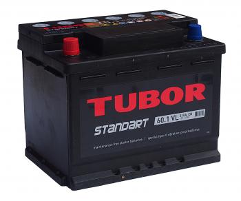 8 999 р. Аккумулятор TUBOR Standart 60Ач TUBOR 6ст60(1)  с доставкой в г. Кемерово. Увеличить фотографию 1