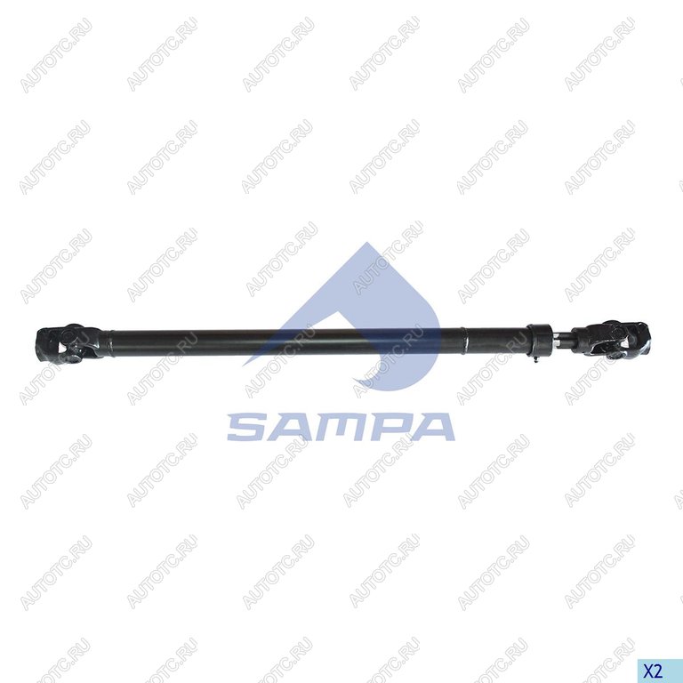 12 999 р. Вал карданный VOLVO FH12 колонки рулевой L=789мм SAMPA SAMPA 035.392  с доставкой в г. Кемерово