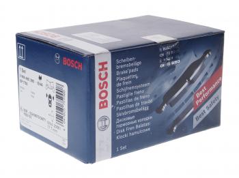 4 369 р. Колодки тормозные задние 4шт. BOSCH Volkswagen Polo Mk5 хэтчбэк 3 дв. (2010-2015)  с доставкой в г. Кемерово. Увеличить фотографию 2