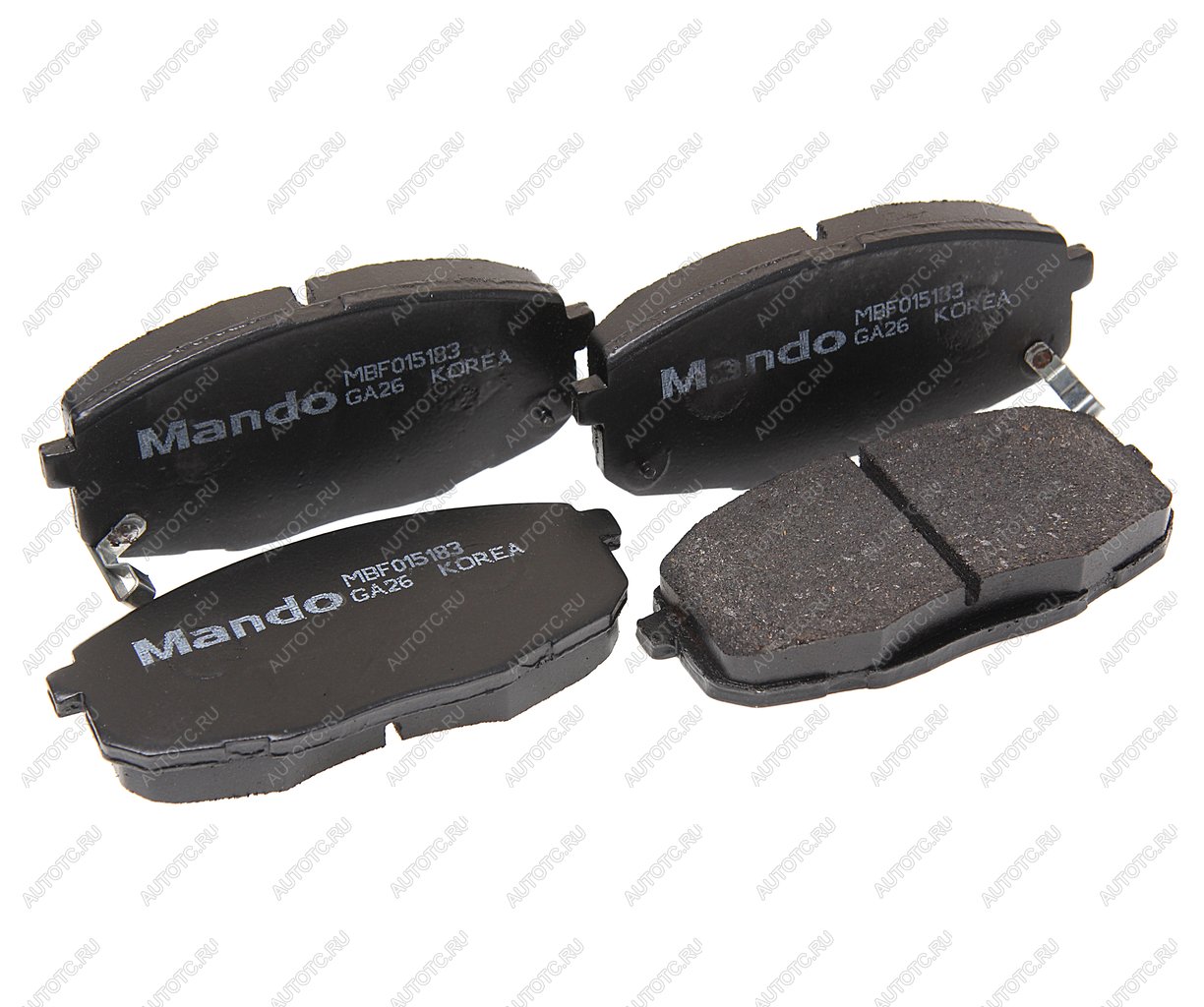 1 979 р. Колодки тормозные HYUNDAI Creta (17-),i30 KIA Ceed (07-) передние (4шт.) MANDO MANDO mbf015183 MANDO mbf015183  с доставкой в г. Кемерово