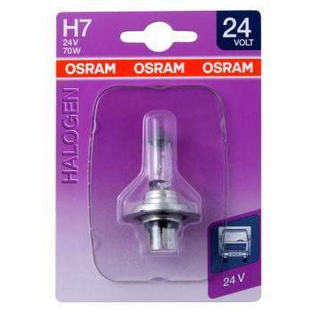 579 р. Лампа 24V H7 70W PX26d блистер (1шт.) OSRAM OSRAM 64215-01b  с доставкой в г. Кемерово. Увеличить фотографию 1