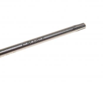 41 р. Ключ TORX Г-образный T-10H с отверстием длинный ROCKFORCE ROCKFORCE rf-76710l  с доставкой в г. Кемерово. Увеличить фотографию 2