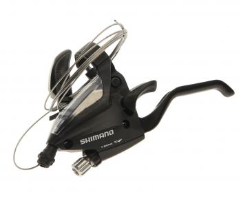 1 479 р. Шифтер велосипедный скоростной левый (3 скорости) Altus SHIMANO SHIMANO st-ef500-3l  с доставкой в г. Кемерово. Увеличить фотографию 1