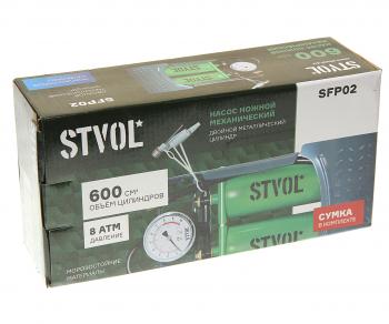 1 799 р. Насос ножной 2-цилиндровый STVOL STVOL sfp02  с доставкой в г. Кемерово. Увеличить фотографию 3