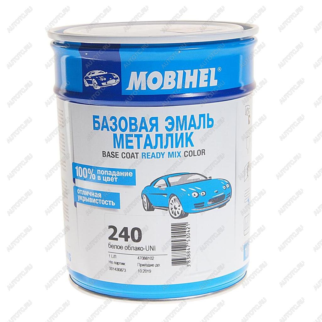 2 369 р. Краска 240 белое облако 1л Helios MOBIHEL MOBIHEL 47088102  с доставкой в г. Кемерово