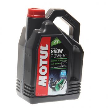 4 549 р. Масло моторное для 2-х тактных двигателей SNOWPOWER ESTER 2T синт.4л MOTUL MOTUL 105888  с доставкой в г. Кемерово. Увеличить фотографию 1