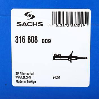 16 499 р. Амортизатор MERCEDES C (W204) передний левыйправый SACHS SACHS 316608  с доставкой в г. Кемерово. Увеличить фотографию 4