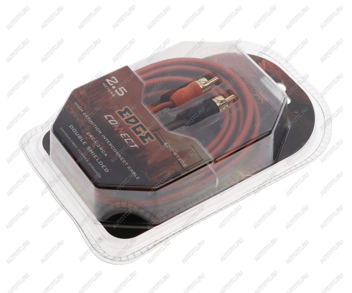 889 р. Кабель RCA 2х2 2.5м EDGE EDGE edc-rt202  с доставкой в г. Кемерово