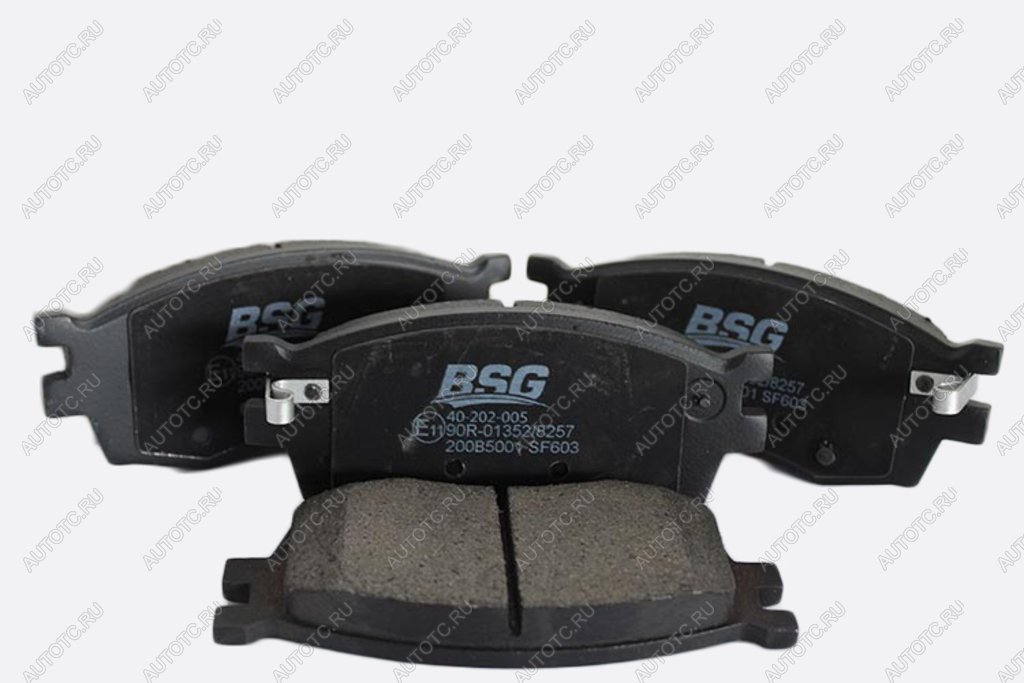 1 069 р. Колодки тормозные HYUNDAI Accent,i20 KIA Rio 3 (05-) передние (4шт.) BSG BSG bsg40200014  с доставкой в г. Кемерово