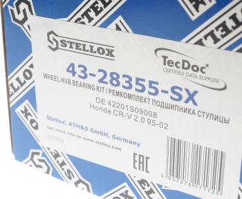 2 899 р. Ступица HONDA CR-V (95-) задняя левая STELLOX STELLOX 43-28355-sx  с доставкой в г. Кемерово. Увеличить фотографию 3