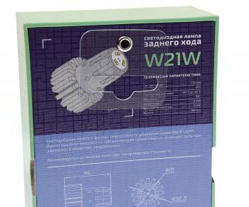 2 579 р. Лампа светодиодная 12V W21W W3x16d бокс (1шт.) MTF MTF rl10w21w  с доставкой в г. Кемерово. Увеличить фотографию 4