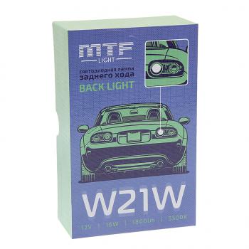 2 579 р. Лампа светодиодная 12V W21W W3x16d бокс (1шт.) MTF MTF rl10w21w  с доставкой в г. Кемерово. Увеличить фотографию 3