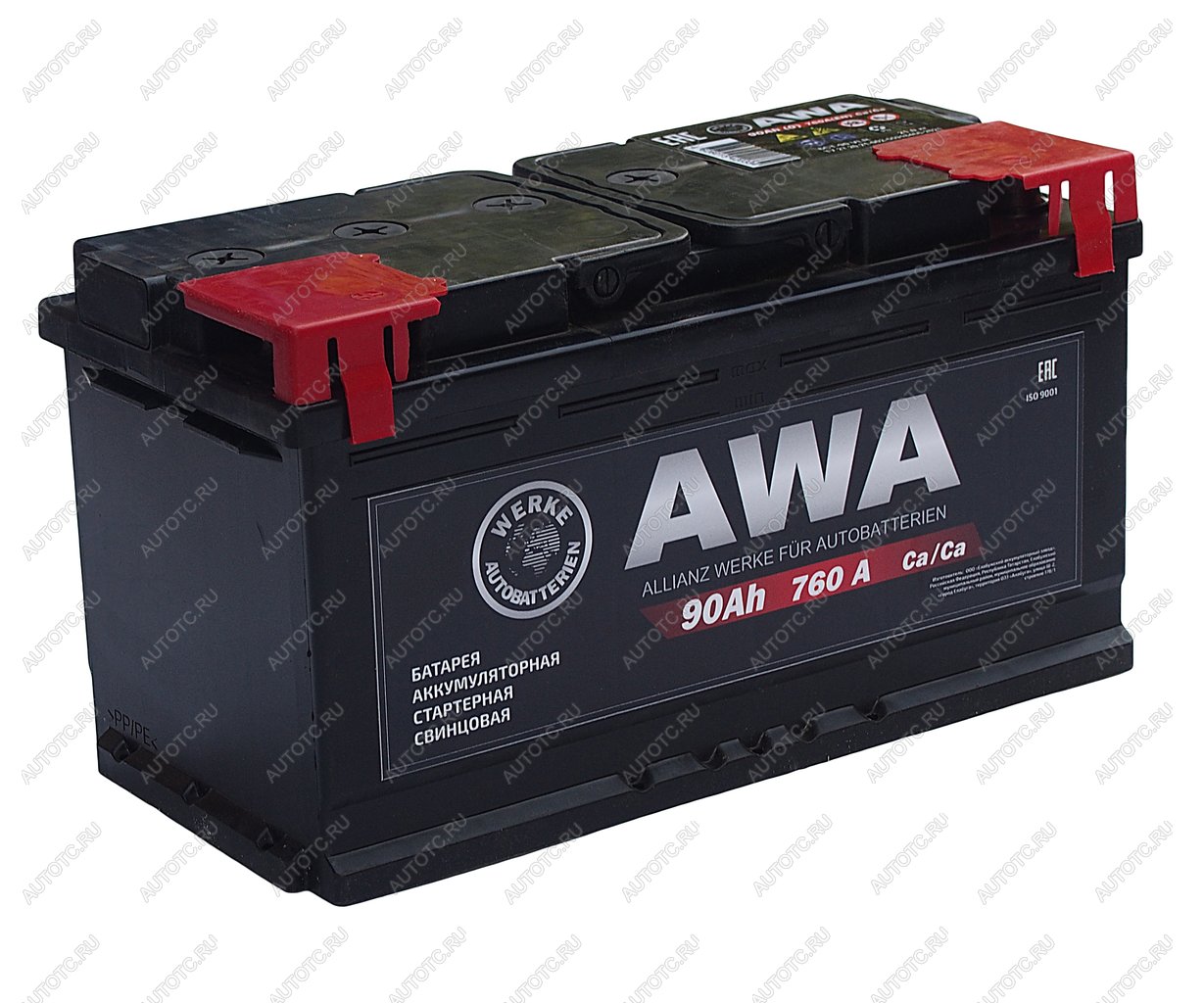10 449 р. Аккумулятор AWA 90Ач AWA 6ст90(1)  с доставкой в г. Кемерово