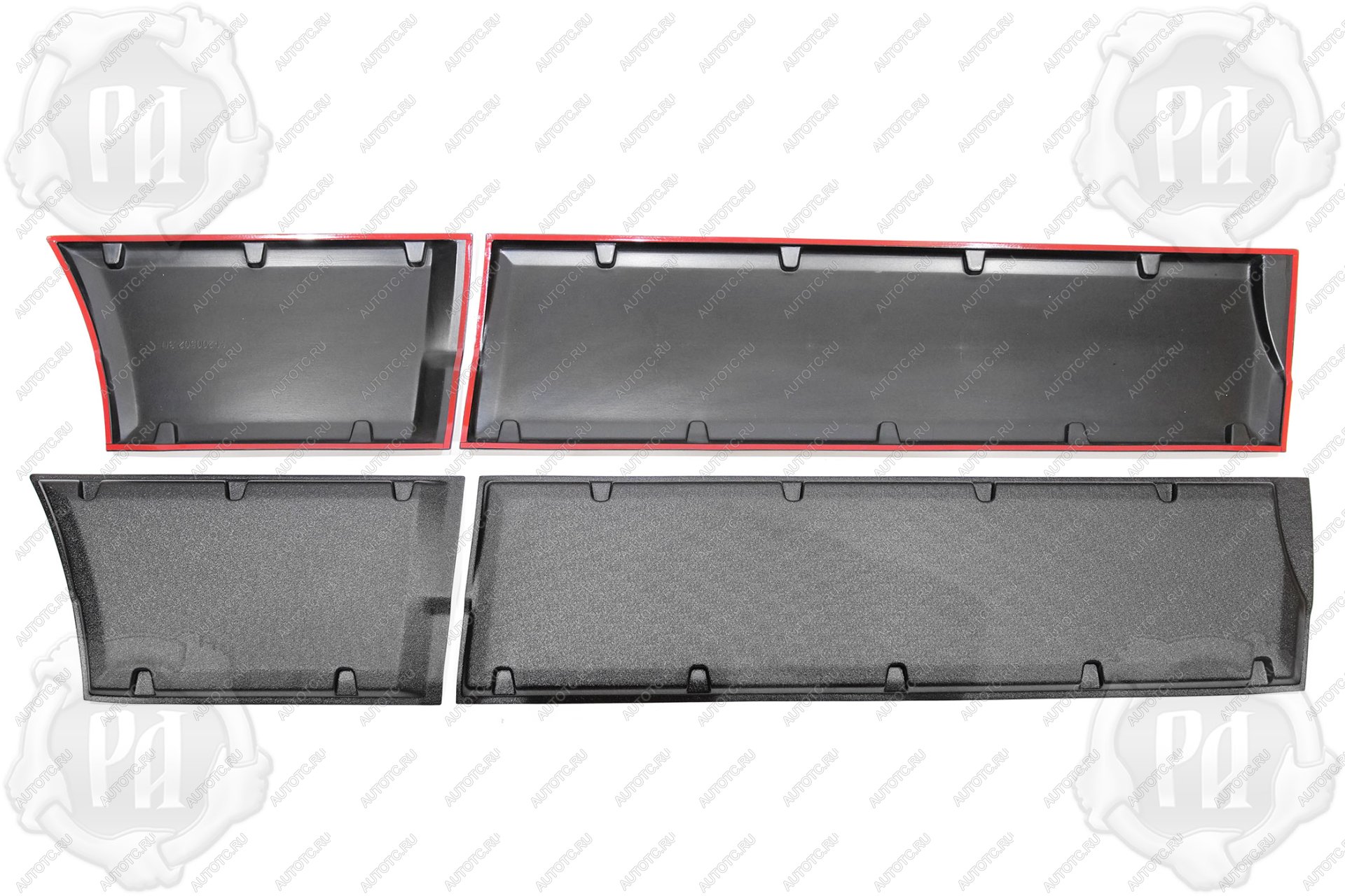 6 999 р. Молдинги на двери Русская Артель  Great Wall Hover H3 (2010-2014)  дорестайлинг (шагрень)  с доставкой в г. Кемерово