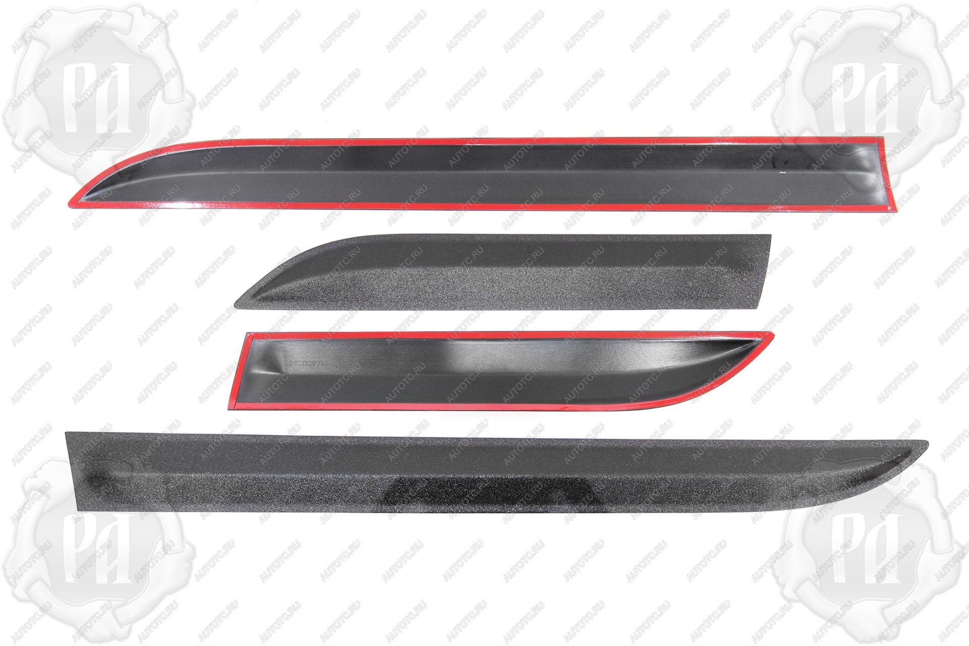 3 399 р. Молдинги на двери Русская Артель  Nissan Almera  G15 (2012-2019) седан (шагрень)  с доставкой в г. Кемерово