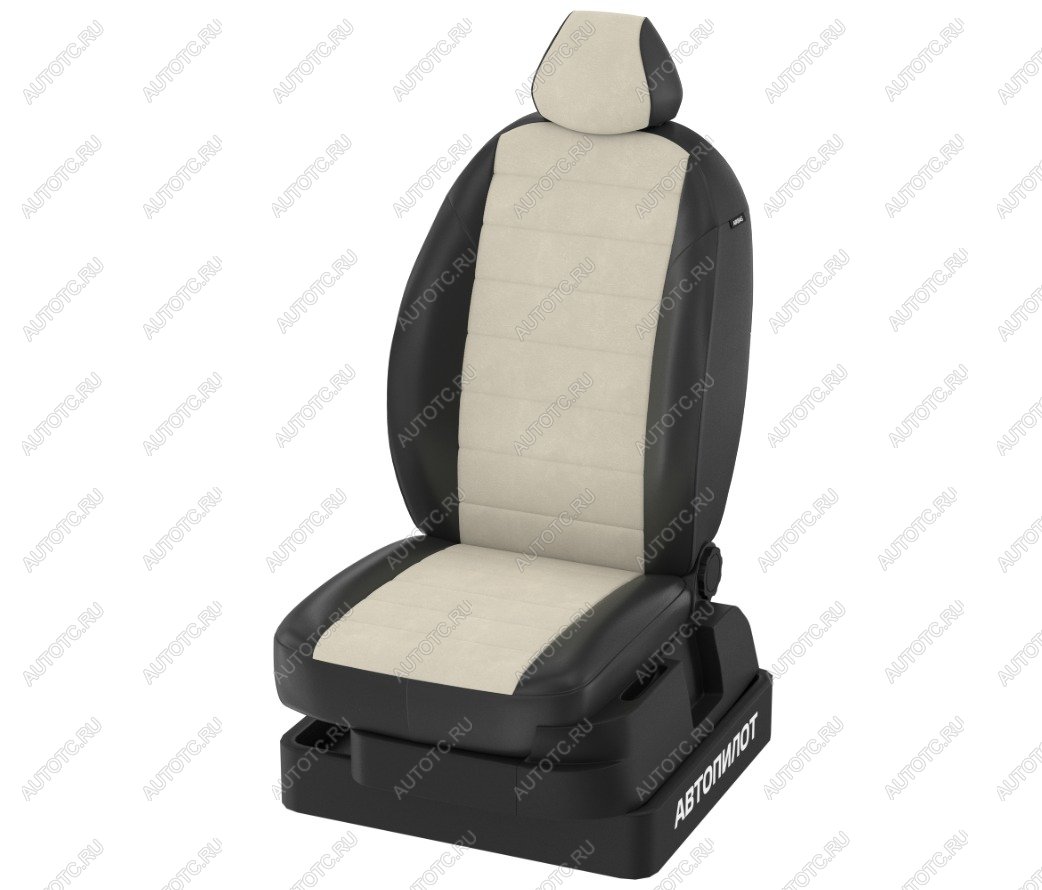 13 849 р. Заказной комплект чехлов, Чехлы для NISSAN Nissan Micra III (K12) 4060 с 03-11г. АВТОПИЛОТ construct-10539765  с доставкой в г. Кемерово