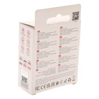 319 р. Устройство зарядное в прикуриватель 1USB + 1 Type C 12V BOROFONE BOROFONE bz22 black  с доставкой в г. Кемерово. Увеличить фотографию 5