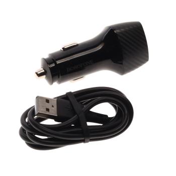 288 р. Устройство зарядное в прикуриватель 2USB 12V BOROFONE BOROFONE bz31a black  с доставкой в г. Кемерово. Увеличить фотографию 2