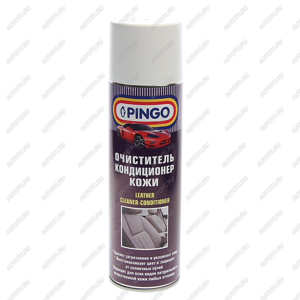 569 р. Очиститель кожи с кондиционером 650мл аэрозоль PINGO PINGO 85020-6  с доставкой в г. Кемерово