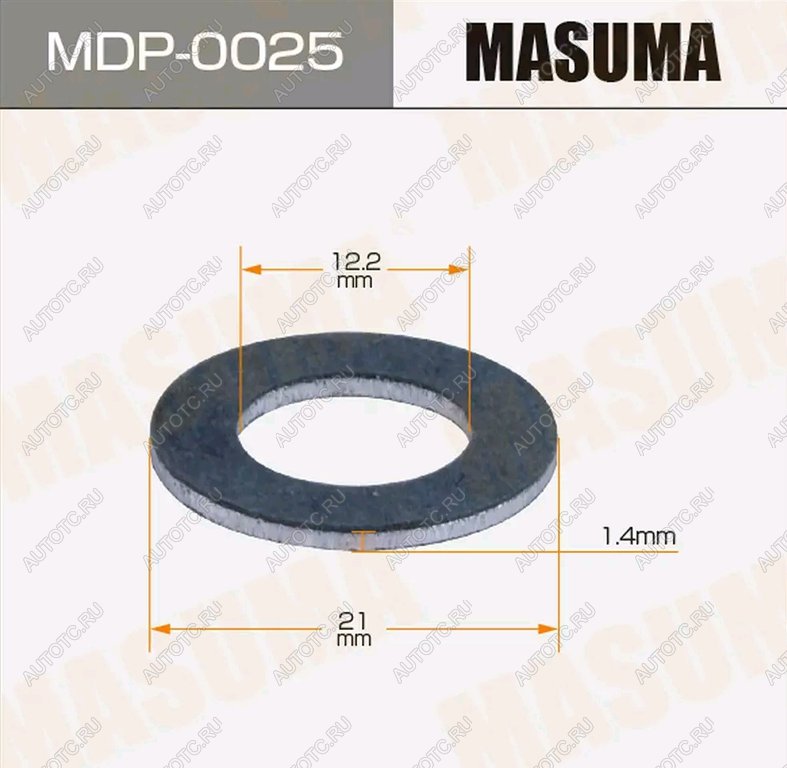 27 р. Кольцо уплотнительное TOYOTA пробки сливной MASUMA MASUMA mdp0025  с доставкой в г. Кемерово