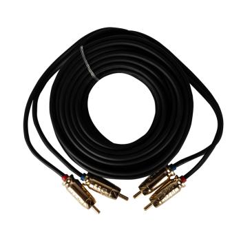1 599 р. Кабель RCA 2х2 5м KICX KICX headshot rca-22-5-ss  с доставкой в г. Кемерово. Увеличить фотографию 4