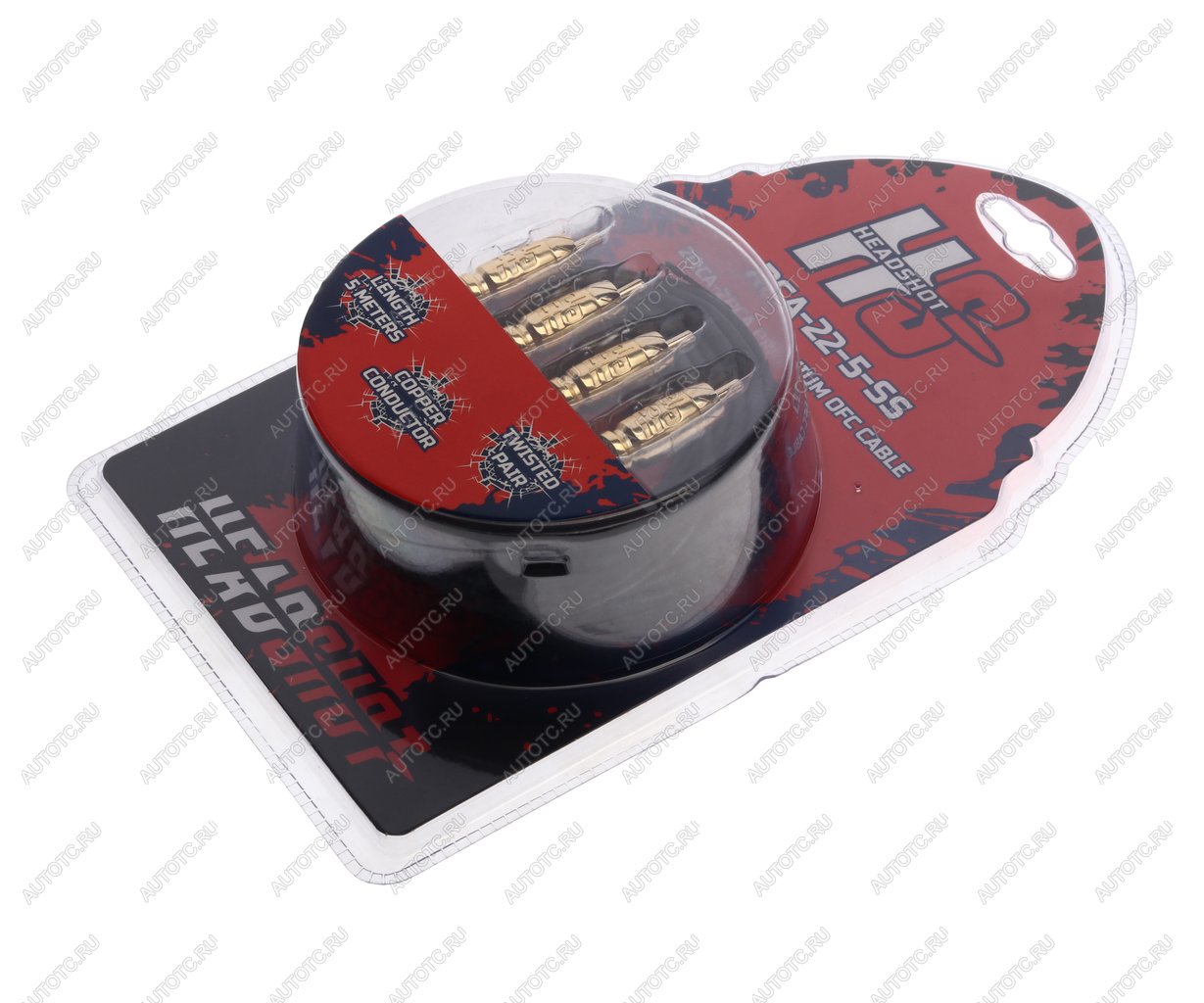 1 599 р. Кабель RCA 2х2 5м KICX KICX headshot rca-22-5-ss  с доставкой в г. Кемерово