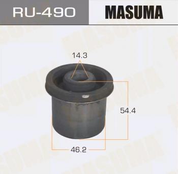 769 р. Сайлентблок MITSUBISHI Pajero (00-06) рычага переднего MASUMA MASUMA ru-490  с доставкой в г. Кемерово. Увеличить фотографию 1